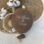 Teddy ballon met naam en speeldoosje